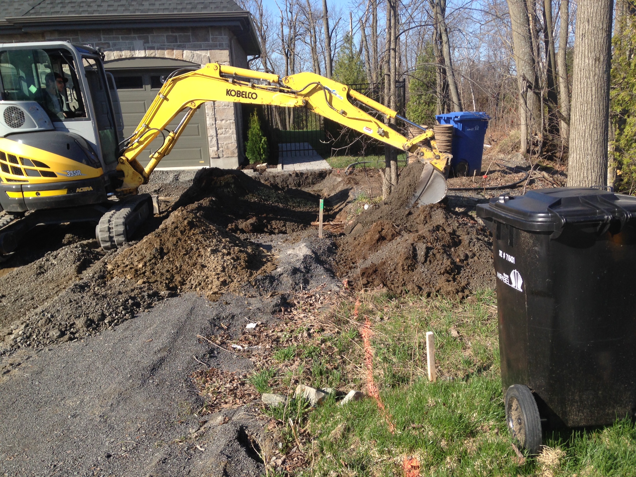 Projet de pavé-uni avec motifs personnalisés