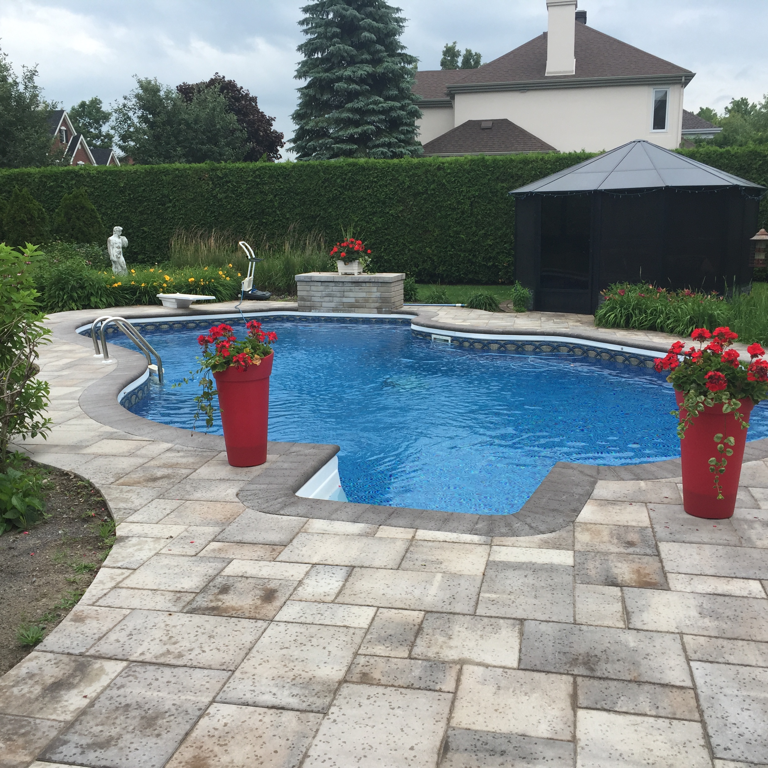 Aménagement de terrasse résidentielle